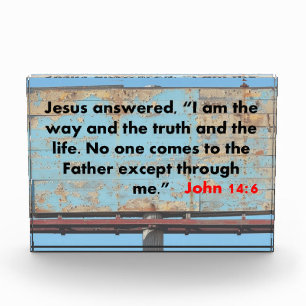 John 14:6 fotoblock