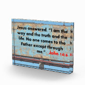 John 14:6 fotoblock (Rechts)