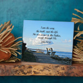 John 14:6 Ich bin der Weg.. Fotoplatte (Seite)