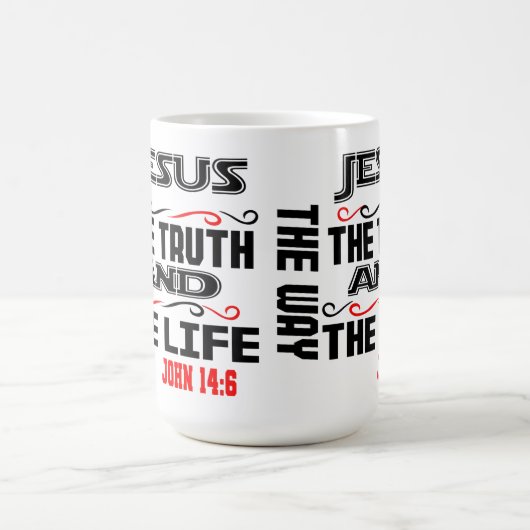 John 14:6 kaffeetasse (Mittel)