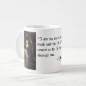 John 14:6 kaffeetasse (Vorderseite Links)