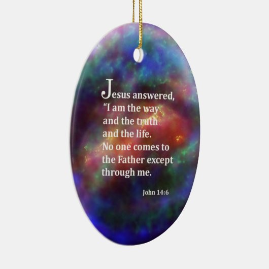 John-14:6 Keramikornament (Rechts)