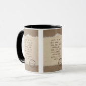John 14:6 KJV Bible Verse Pic Zwei-Tone-Tasse Tasse (Vorderseite Links)