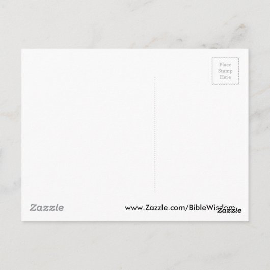 John 14:8 postkarte (Rückseite)