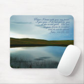 John 14 Peace Scripture Inspirational Mousepad (Mit Mouse)