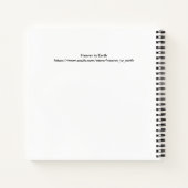 John 14 Peace Scripture Inspirational Notizblock (Rückseite)