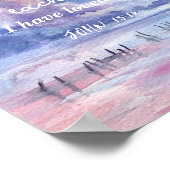 John 15:12 Jesus Command Liebe einander Poster (Ecke)