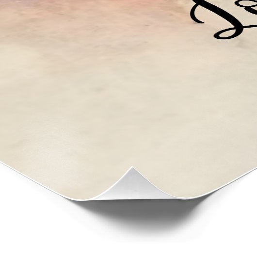 John 15:12 Liebe One Another Bible Verse Red Flora Poster (Ecke)