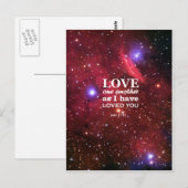 John 15:12 postkarte (Vorne/Hinten)