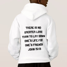 John-15:13 JungenHoodie