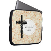 John 15:13 Laptop oder Netbook Carrier Sleeve (Vorne Rechts)