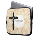John 15:13 Laptop oder Netbook Carrier Sleeve (Vorderseite Links)