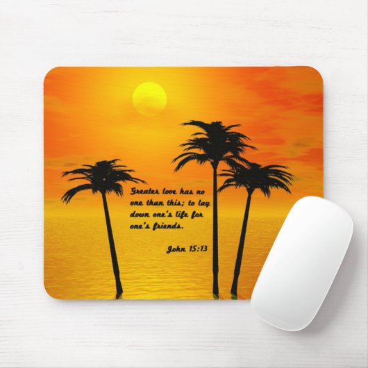 John 15:13 MP Mousepad (Mit Mouse)