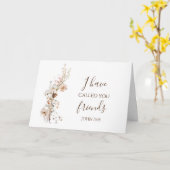 John 15:15 Ich habe dich Freunde Bible Verse genan Karte (Gelbe Blume)