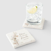 John 15:15 Ich habe dich Freunde Bible Verse genan Steinuntersetzer (Seitenansicht)