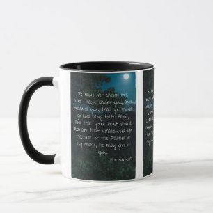 John 15:16 KJV Bible Scripture Pic Zwei-Tone-Tasse Tasse