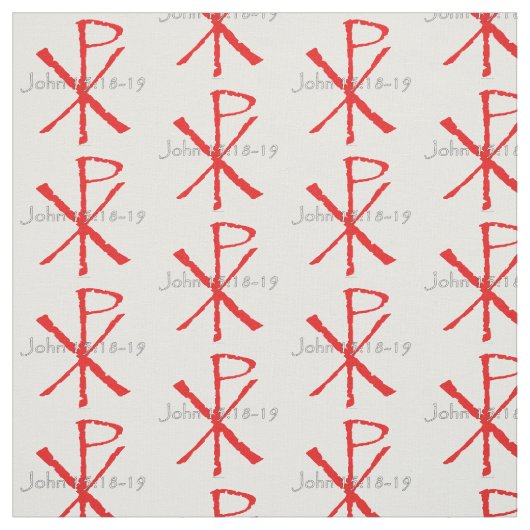 John-15:18 - 19 stoff (Muster)