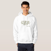 John 15:18 KJV Bible Scripture Verse Men's Hoodie (Vorne ganz)