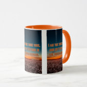John 15:1 KJV Bible Verse Pic Two-Tone Tasse (VorderseiteRechts)