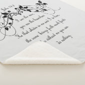 John 15:5 Ich bin das Zitat zur Weinbibel Sherpadecke (3/4)