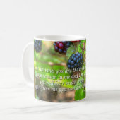 John 15:5 kaffeetasse (Vorderseite Links)