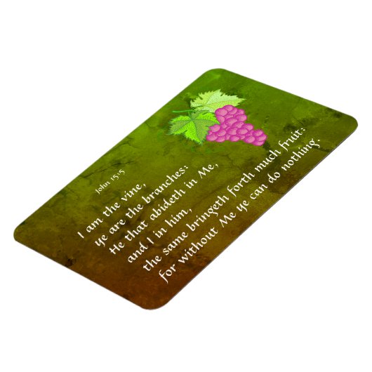 John 15:5 magnet (Linke Seite)