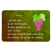 John 15:5 magnet (Horizontal)