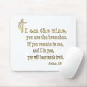 John 15:5 mousepad (Mit Mouse)