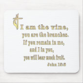 John 15:5 mousepad (Vorne)
