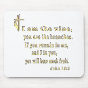 John 15:5 mousepad