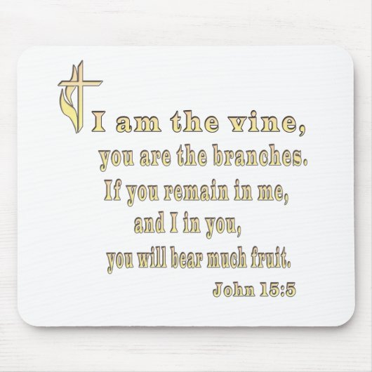 John 15:5 mousepad (Vorne)