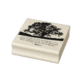 John 15:5 Sacred Tree of Life  Gummistempel (Stempel)