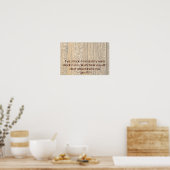 John 15:7 poster (Küche)