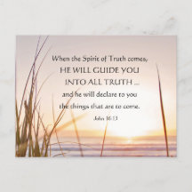 John 16:13 Geist der Wahrheit wird euch führen, Oz