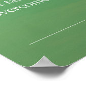 John 16-33 Bible Inspiration Zitate Poster (Ecke)