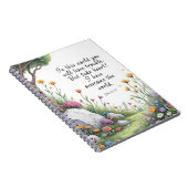 John 16:33 Bible Verse Image Poster Notizblock (Rechte Seite)