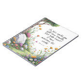 John 16:33 Bible Verse Image Poster Notizblock (Linke Seite)