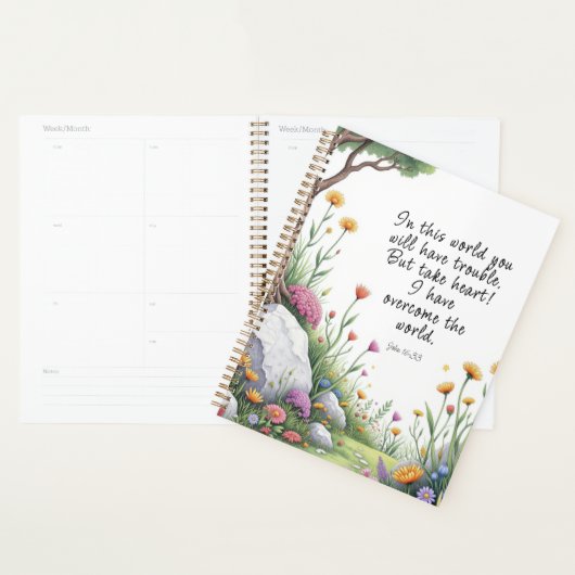 John 16:33 Bible Verse Image Poster Planer (Anzeige)