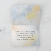 John 16:33 Ich habe die Welt überwunden! Karte (Innenseite)