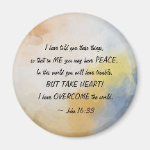 John 16:33 Ich habe die Welt überwunden!