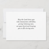 John 16:33 Ich habe Überwindung Bibel Verse Flat C (Rückseite)