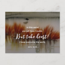 John 16:33 Ich habe Überwindung der Bibel Verse Ch