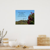 John 16:33 In der Welt wirst du... Poster (Küche)