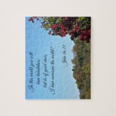 John 16:33 In der Welt wirst du... Puzzle (Vertikal)