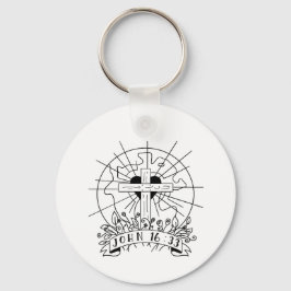 John 16:33 Schlüsselanhänger