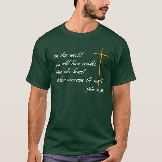 John-16:33 T-Shirt (Vorderseite)