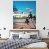 John 17:17 Bible Verse Scripture KJV Leinwand Pic (Insitu (Schlafzimmer))