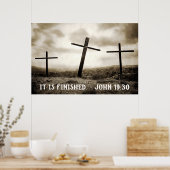 JOHN 19:30 Poster (Küche)