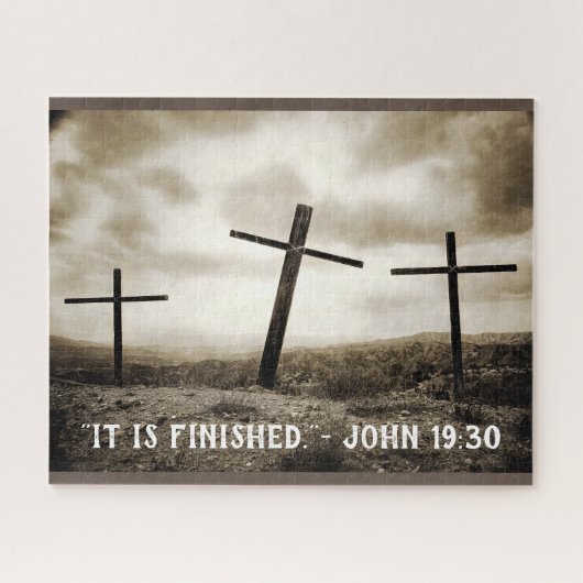 JOHN 19:30 Puzzle (Horizontal)