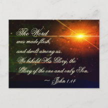 John 1:14 Das Wort wurde Fleisch, Bibelverse